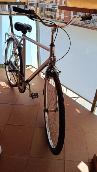 Bicicleta Kettler plateada