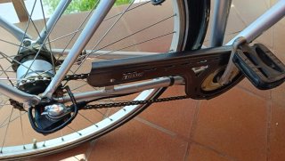 Bicicleta Kettler plateada