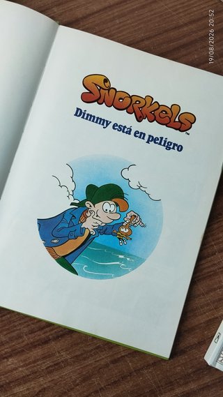 Las aventuras de los Snorkels, libro infantil