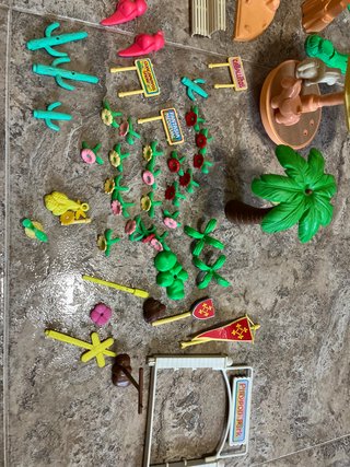 Parque Pinypon Antiguo + Figuras y Accesorios