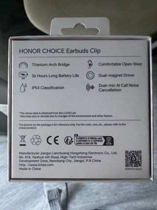 Auriculares Honor Choice Earbuds Clip