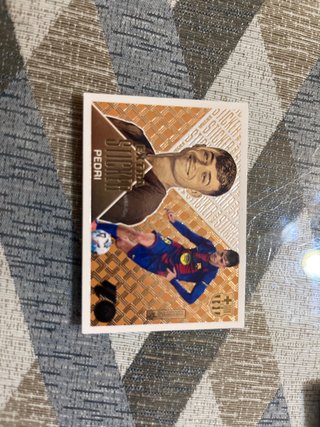 Carta extra stiker pedri laliga 2027