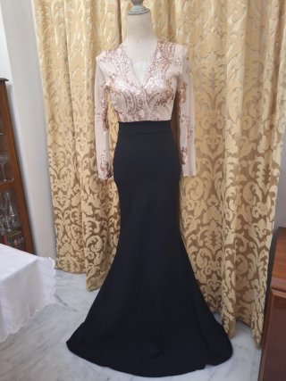 Vestido MonteCarlo Gala Fiesta de noche glamour