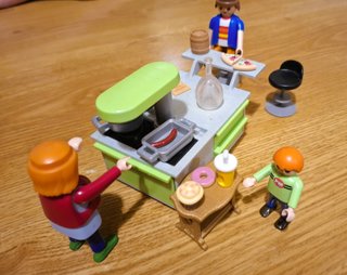 Cocina PLAYMOBIL con accesorios