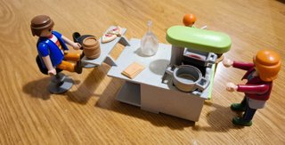 Cocina PLAYMOBIL con accesorios