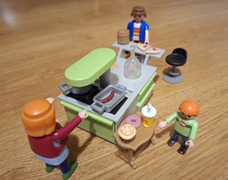Cocina PLAYMOBIL con accesorios