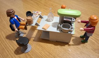 Cocina PLAYMOBIL con accesorios