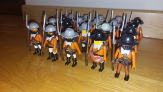 Playmobil Ejército Confederado Sudista Custom
