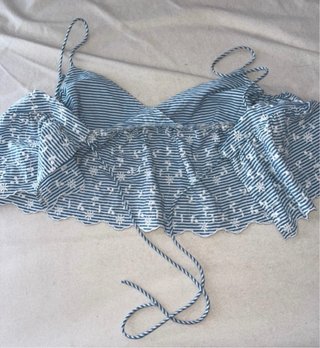 Blusa Zara Rayas Flores