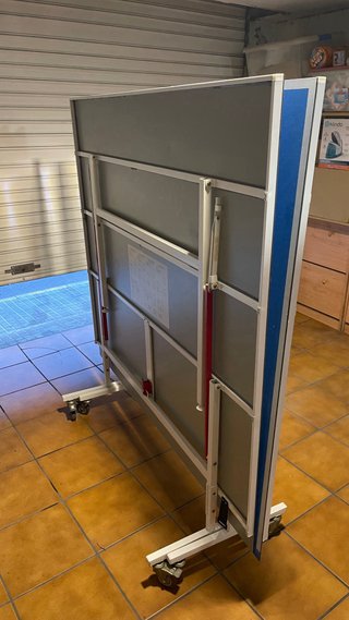 Mesa Ping-Pong Plegable Azul