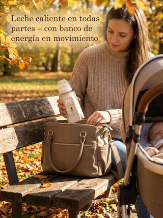Calienta Biberones Portátil USB Temporizado