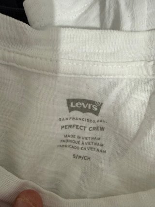 Camiseta Levi's Blanca Talla S