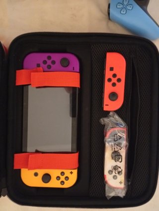 Nintendo Switch con juegos