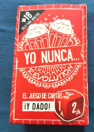 Juego de cartas Yo Nunca... ¡y Dado!