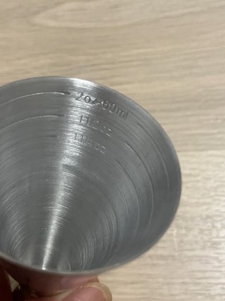 Jigger Coctelera Acero Inoxidable