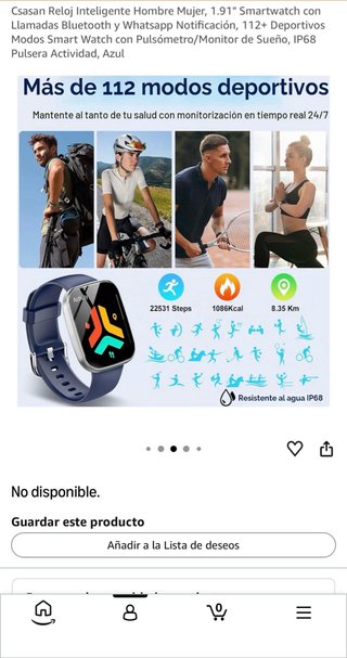 RELOJ INTELIGENTE CSASAN