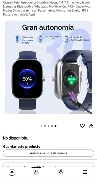 RELOJ INTELIGENTE CSASAN