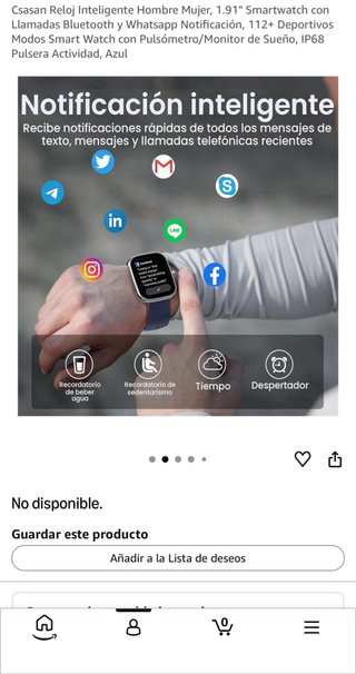 RELOJ INTELIGENTE CSASAN