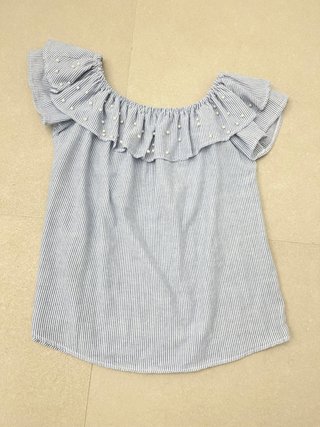 Top blusa hombros descubiertos