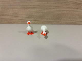 Pareja Gansos ocas Playmobil Granja Belén