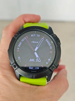 Garmin Fénix 6X pro Zafiro