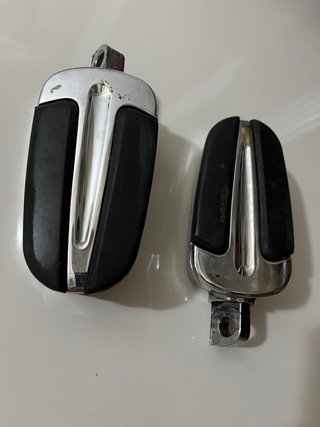 Estriberas Harley Davidson Cromadas
