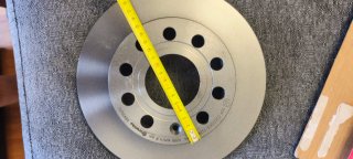Discos de freno Brembo traseros grupo wag