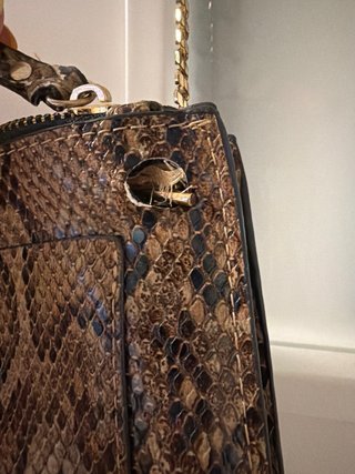 Pack de 2 Bolsos marrón y estampado marrón y negro