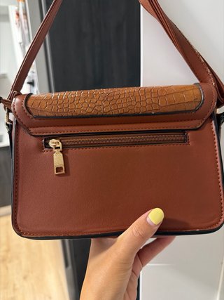 Pack de 2 Bolsos marrón y estampado marrón y negro