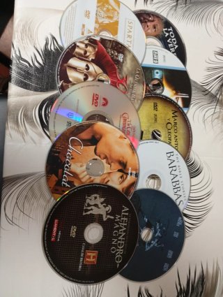 Lote 10 Películas DVD Drama/Historia/Romance/Guerr