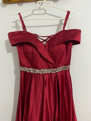 Vestido de fiesta rojo