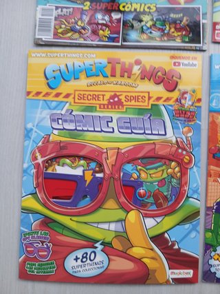 Lote 6 comics superthings