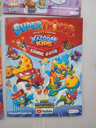 Lote 6 comics superthings