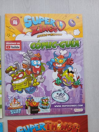 Lote 6 comics superthings