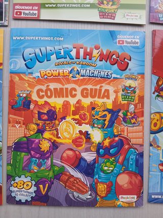 Lote 6 comics superthings
