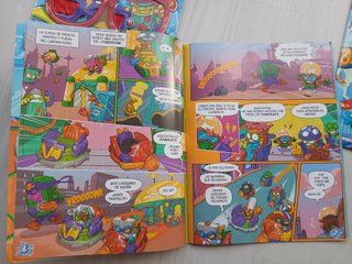 Lote 6 comics superthings