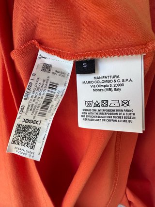Camiseta naranja Colmar Talla S
