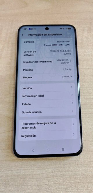 Oppo Reno 12 Pro 5G, 512 GB, Libre, Plata