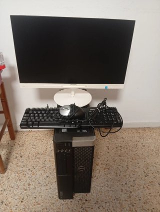Ordenador Dell Negro Completo