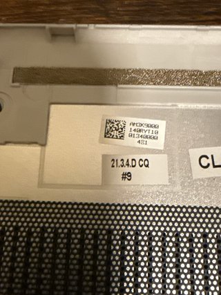 Carcasa Trasera Laptop 14-DQ