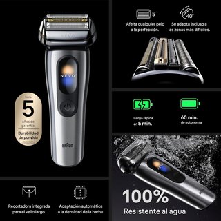 Braun NEVO Afeitadora Eléctrica Hombre, NEVO17005C