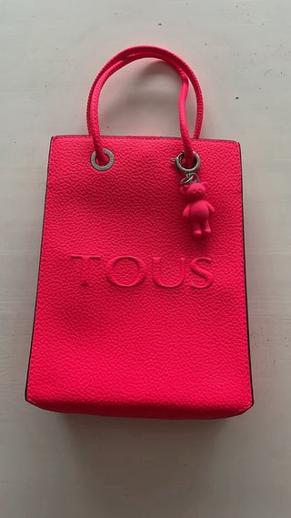 Bolso Tous Rosa con Oso por estrenar