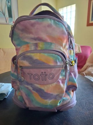 Mochila escolar Totto tie-dye