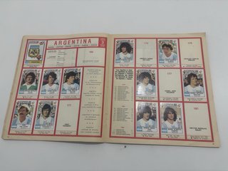 Album cromos de futbol mundial 1982
