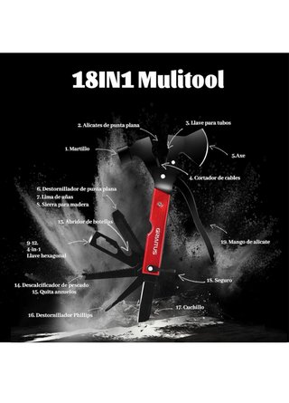 Multiherramienta 18 en 1 GRIAITUS