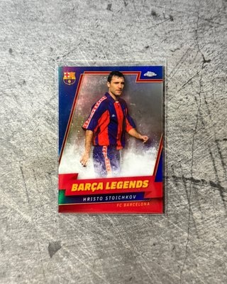 Lote 6 Inserts Topps Chrome FC Barcelona 2022-23