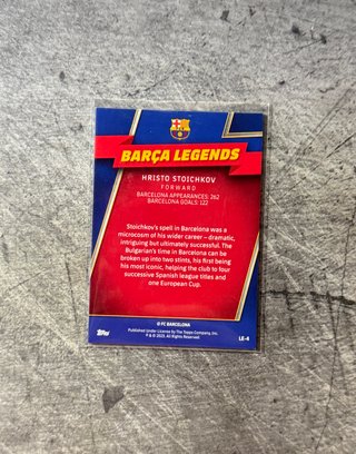 Lote 6 Inserts Topps Chrome FC Barcelona 2022-23