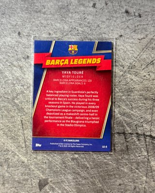 Lote 6 Inserts Topps Chrome FC Barcelona 2022-23