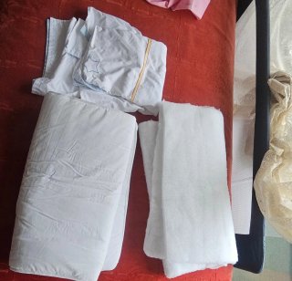 Sábanas de cuna.