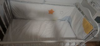Sábanas de cuna.
